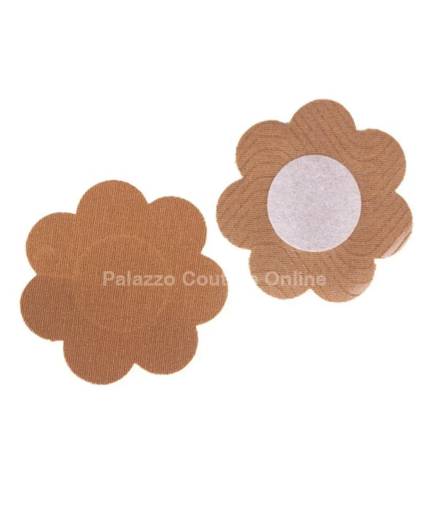3 Pairs Breast Petal Pasties Nude, Dark Nude and Black