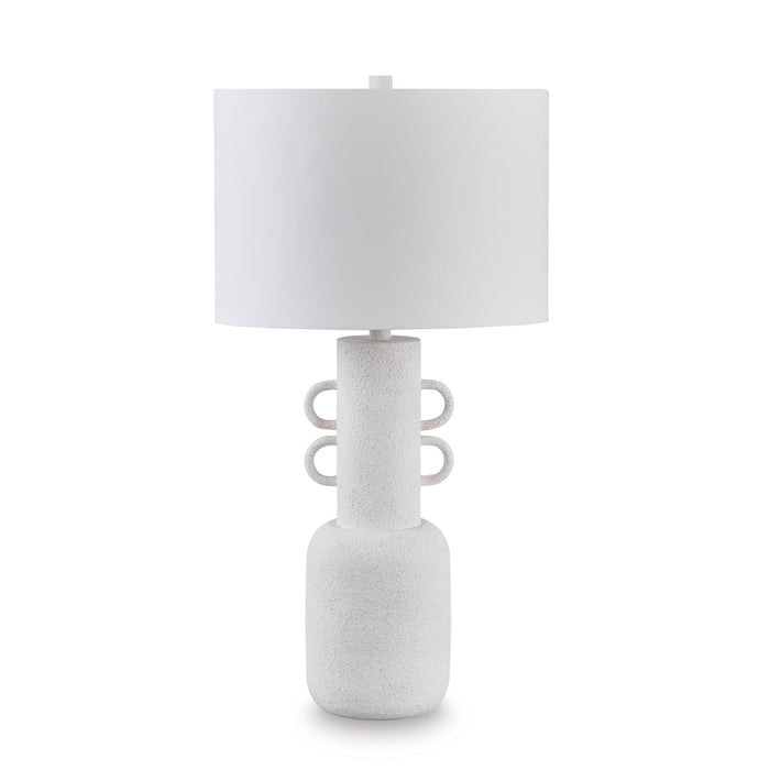 Perringhill Distressed White Table Lamp QK1103588