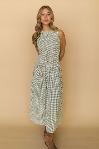 Annabelle Gingham Maxi