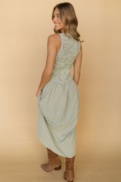 Annabelle Gingham Maxi