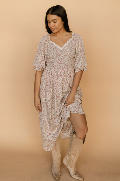 Amelia Floral Maxi Dress