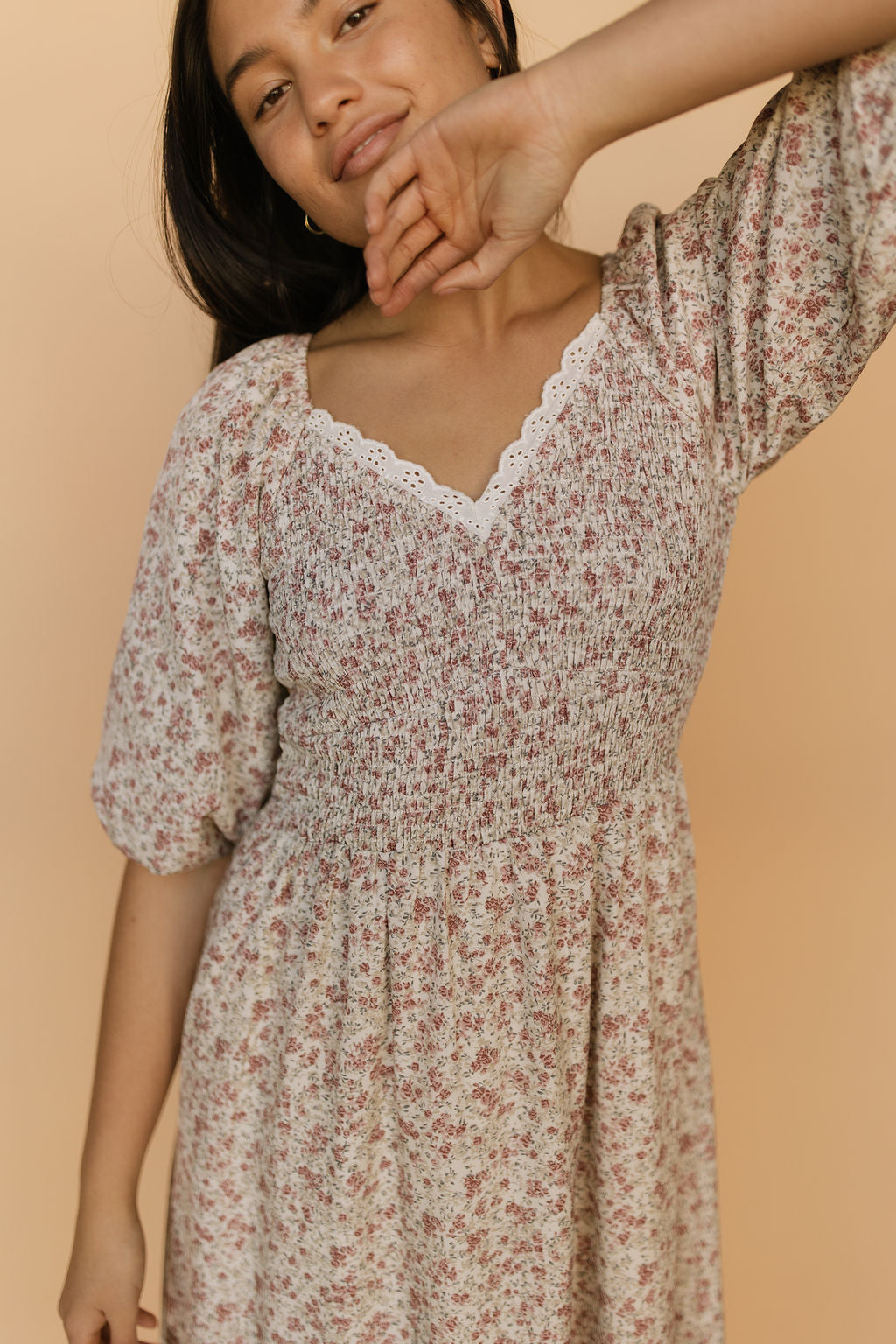 Amelia Floral Maxi Dress