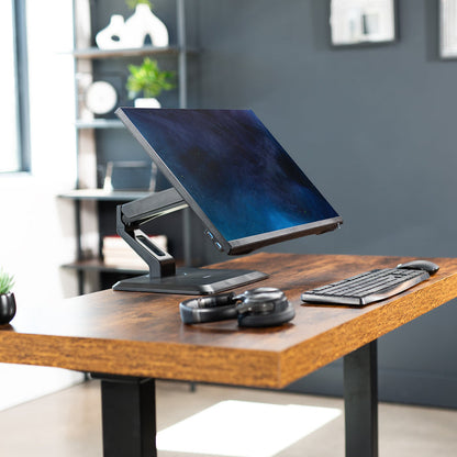 Pneumatic Arm Monitor Desk Stand