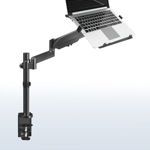Pneumatic Arm Single Laptop Desk Mount