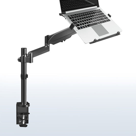 Pneumatic Arm Single Laptop Desk Mount