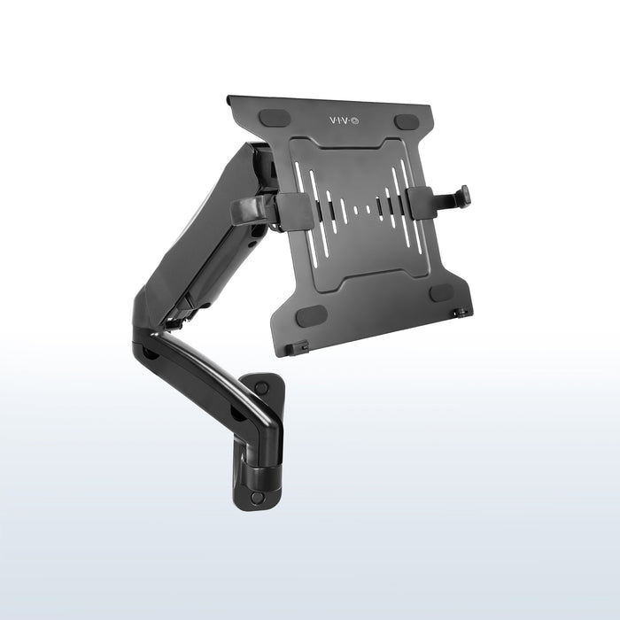 Sturdy adjustable pneumatic arm.
