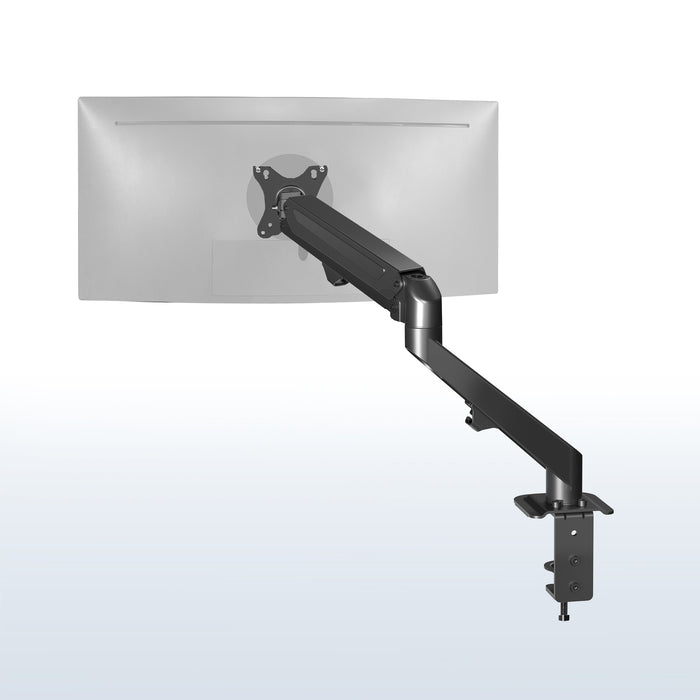 Pneumatic Arm Adjustable Articulating Single Monitor Desk Mount