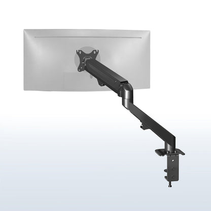 Pneumatic Arm Adjustable Articulating Single Monitor Desk Mount