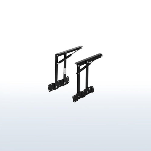Tabletop lifting arms.
