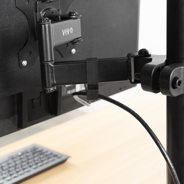 Pole Mount VESA Monitor Arm - 17" to 32" Screens