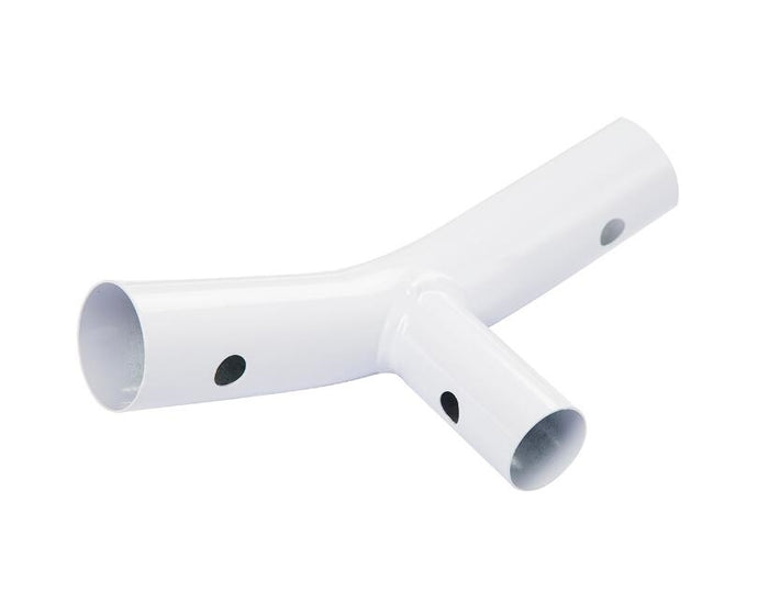 Power Steel 14' x 48" Round Above Ground Pool T-Connector Replacement, White