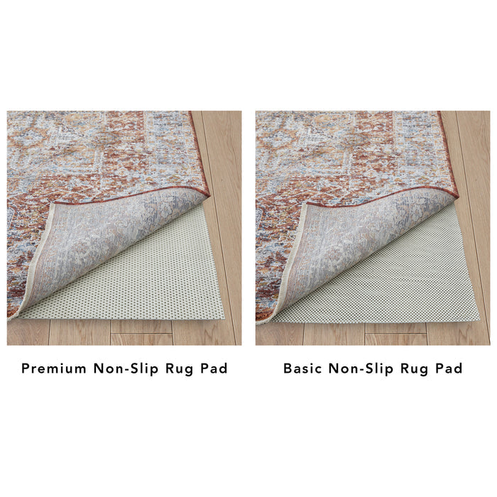 Side view of Premium Neutral 9x12 Non Slip Pad