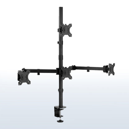 Quad Monitor Desk Mount