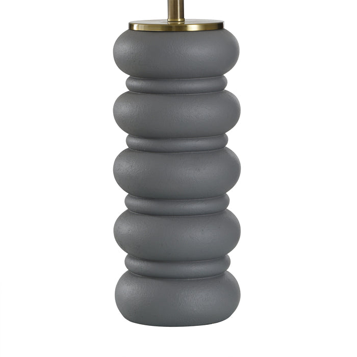 Swatch for the Remy Charcoal Table Lamp