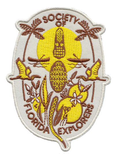 River of Exploration Society of FL Explorers Iron-on Patch