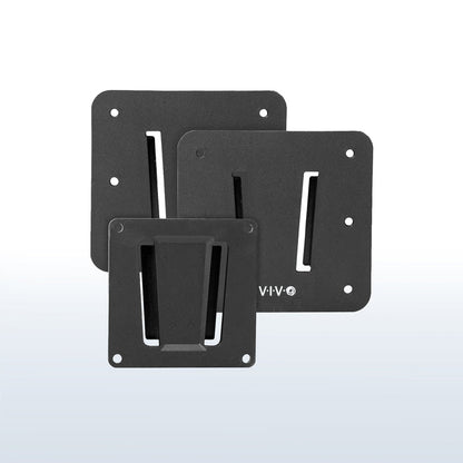1 VESA Plate + 2 Wall Mounts