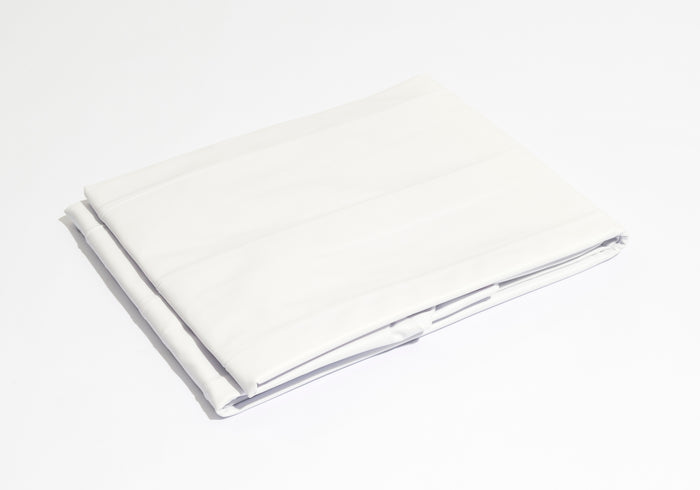 SaluSpa 77" x 24" Round Inflatable Hot Tub Cover, White