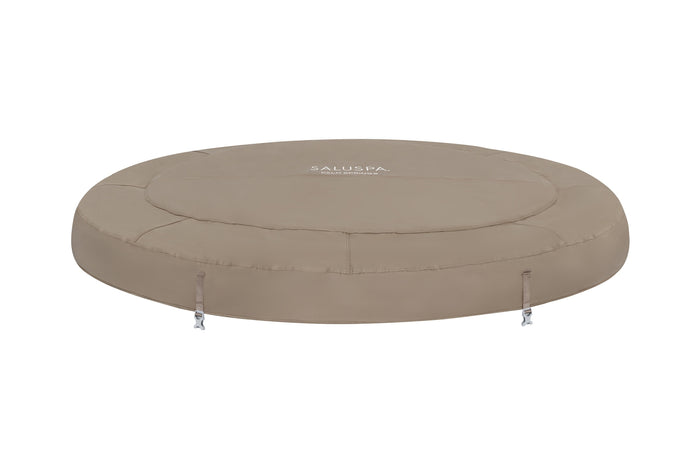 SaluSpa Palm Springs AirJet Hot Tub Top Leatheroid Cover Replacement, Brown