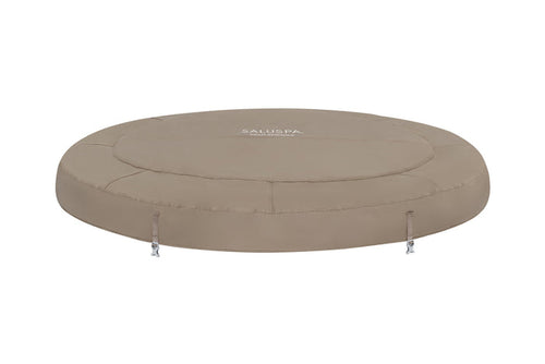 SaluSpa Palm Springs AirJet Hot Tub Top Leatheroid Cover Replacement, Brown