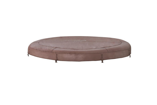 SaluSpa Taos AirJet Hot Tub Top Leatheroid Cover Replacement, Brown
