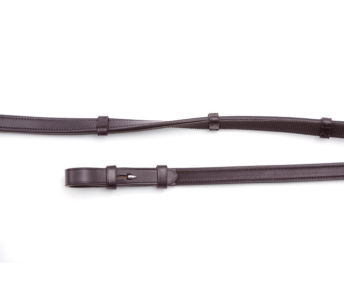 Salvatore Rubber & Leather Grip Reins
