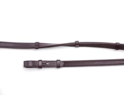 Salvatore Rubber & Leather Grip Reins
