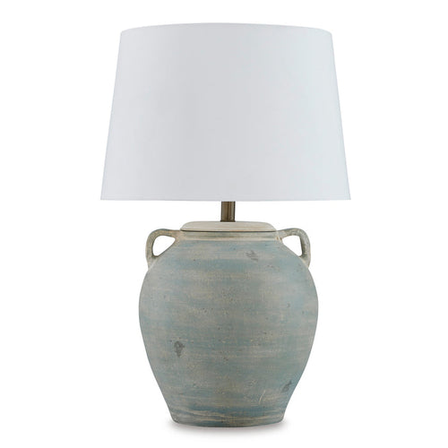 Shawburg Blue Table Lamp QK1100603