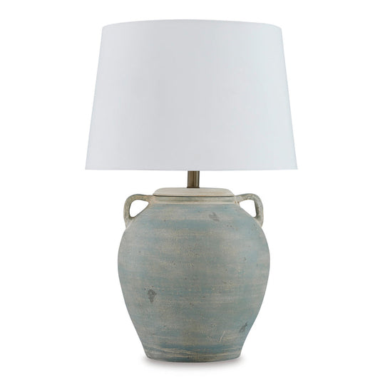 Shawburg Blue Table Lamp QK1100603