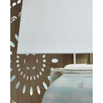 Detail view 2 of Shawburg Blue Table Lamp