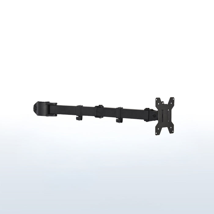 Black single monitor arm from VIVO.