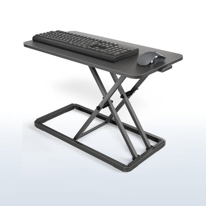 Single Top Manual Lift Keyboard Riser on a blue white gradient background
