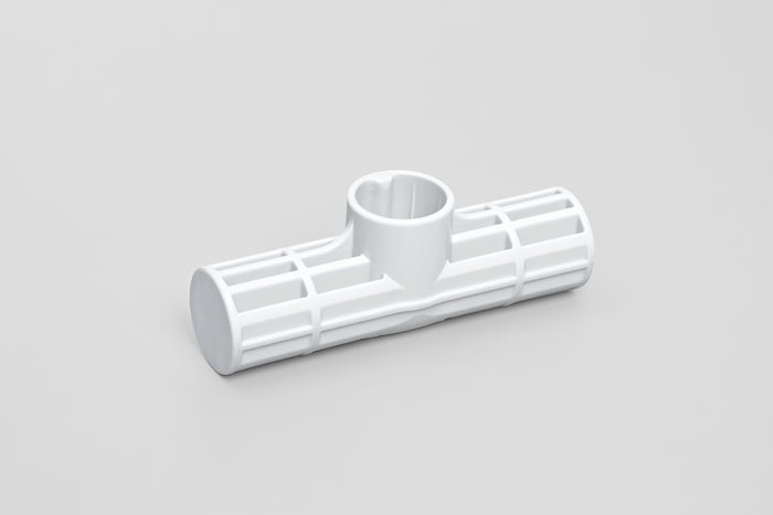 Steel Pro Rectangular Above Ground Pool Side Leg Support Replacement, White