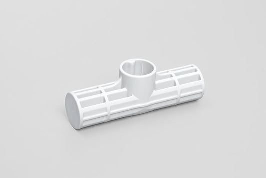 Steel Pro Rectangular Above Ground Pool Side Leg Support Replacement, White