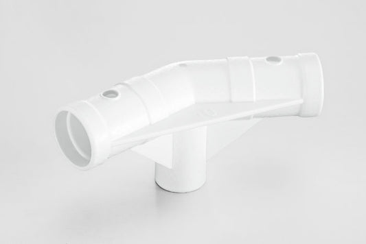 Steel Pro Round Above Ground Pool T-Connector Replacement, White
