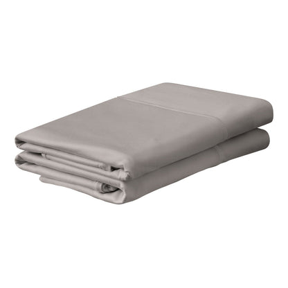 Front right view of Tempur Breeze Graphite Queen Cooling Pillowcases