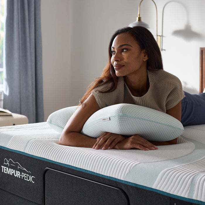 A room setting featuring Tempur-Pedic Comfort Queen Pillow