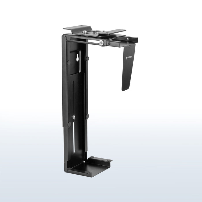 Convenient under desk or wall PC mount.
