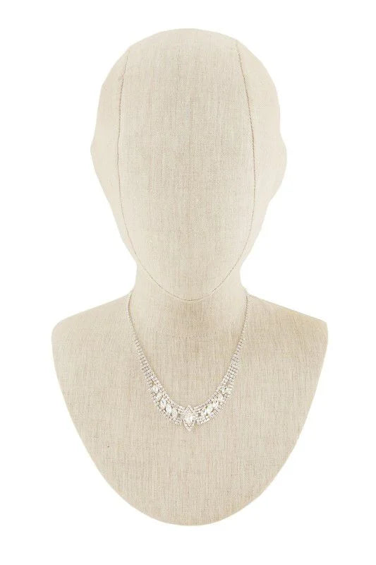 Crystal Luxe Marquise necklace
