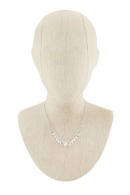 Crystal Luxe Marquise necklace
