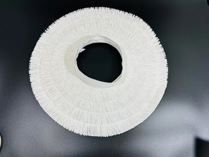 Fringe Straw Sun Hat in White – Vacation Vibes Style