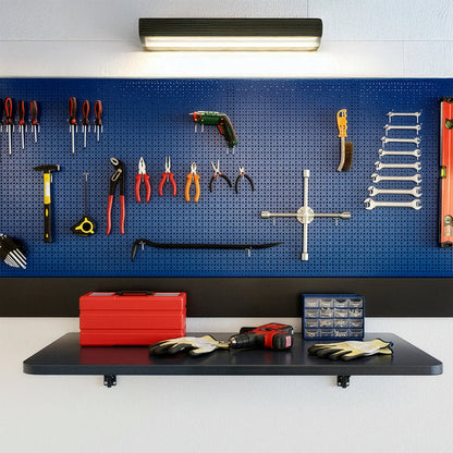 Wall Mounted 43" x 18" Folding Workbench