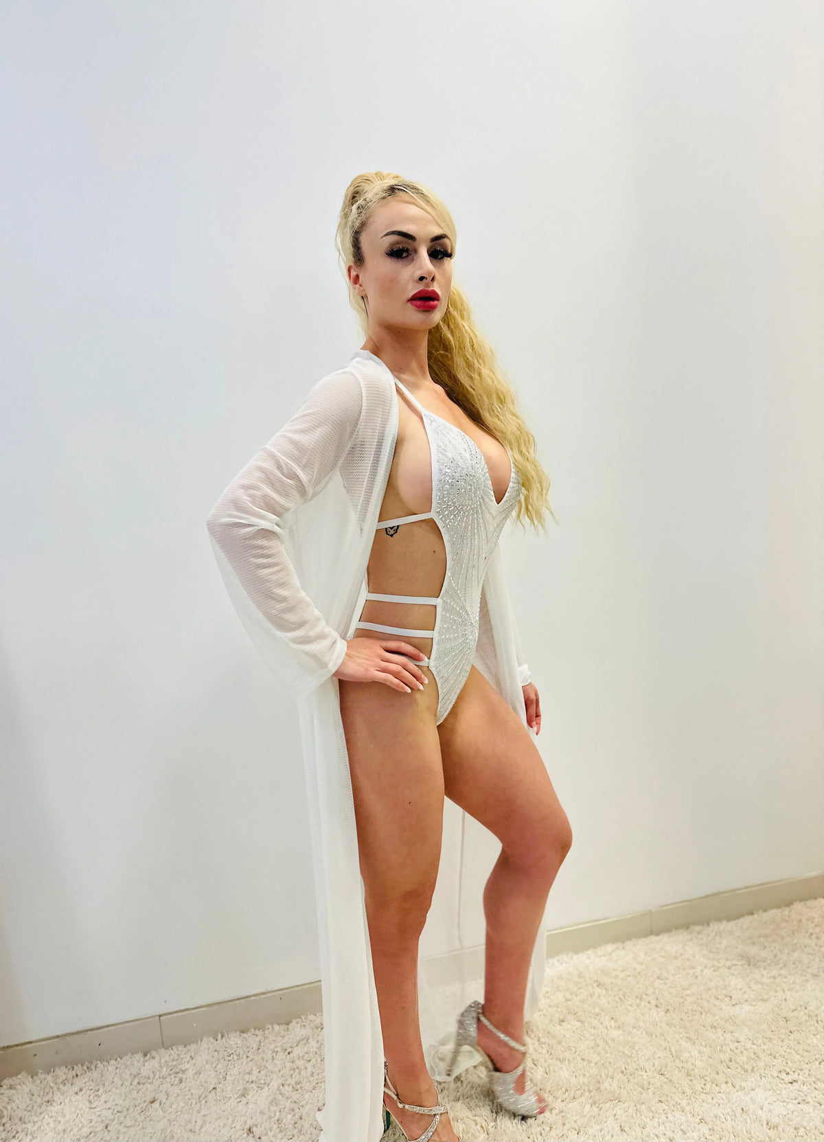 2 PCs Valerie Swim Set (White)