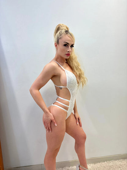 2 PCs Valerie Swim Set (White)