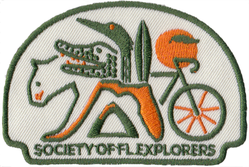 Wildlife & Wild Times Society of FL Explorers Iron-on Patch