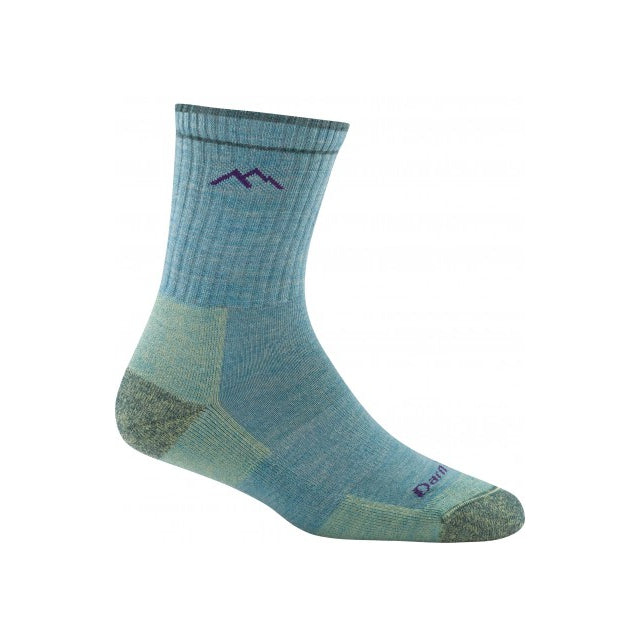 Women's Hiker Micro Crew Midweight with Cushion Hiking Socks (Merino Wool)