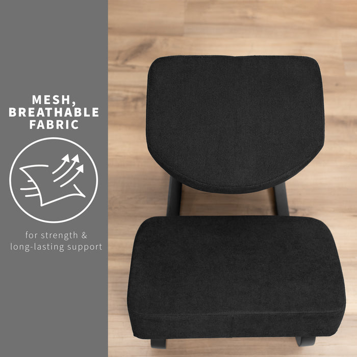 Enhance your posture with a kneeling chair from VIVO.